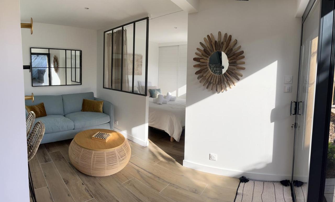 Lodge Le Cabanon Acces Direct Plage ! Ла-Тюрбаль Экстерьер фото