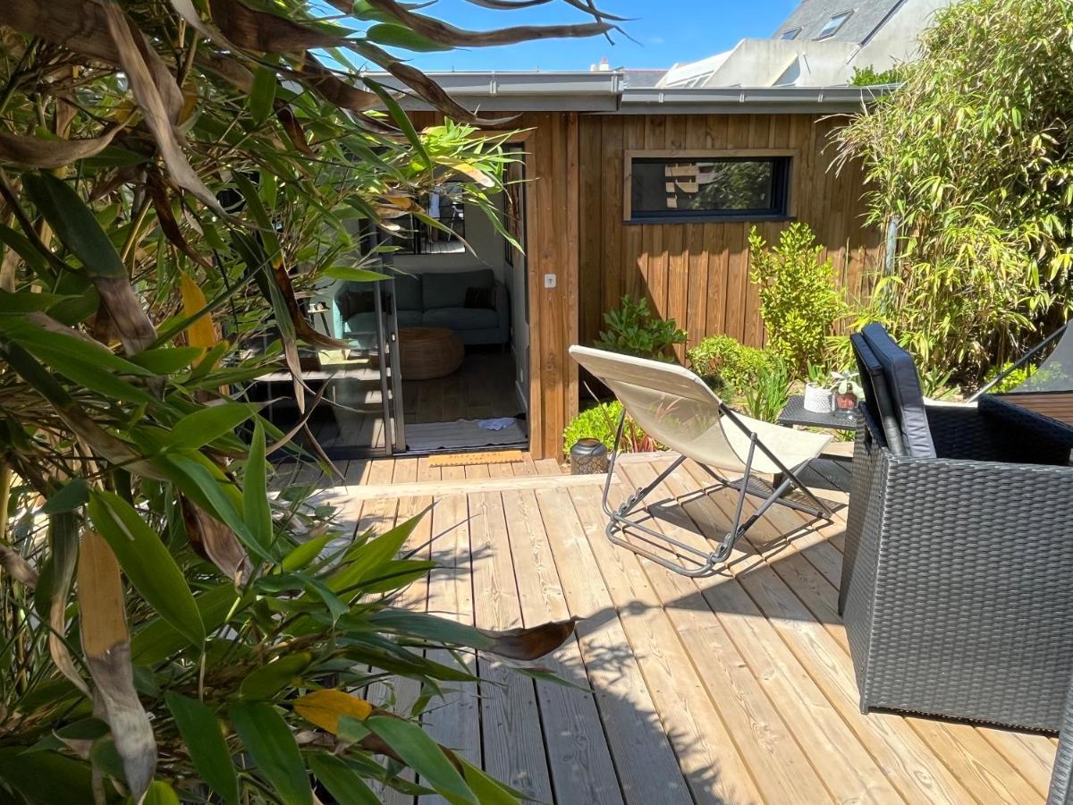 Lodge Le Cabanon Acces Direct Plage ! Ла-Тюрбаль Экстерьер фото